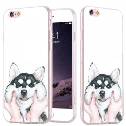 Coque silicone gel HUSKY Apple iPhone 6/6s
