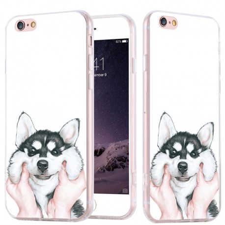 Coque silicone gel HUSKY Apple iPhone 6/6s