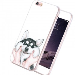 Coque silicone gel HUSKY Apple iPhone 6/6s