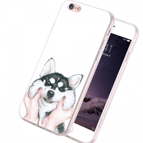 Coque silicone gel HUSKY Apple iPhone 6/6s