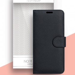 Etui folio FORTYFOUR No.11 Samsung Galaxy A41 Noir