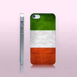 Coque rigide drapeau ITALIE Vintage Apple iPhone 5/5S/SE
