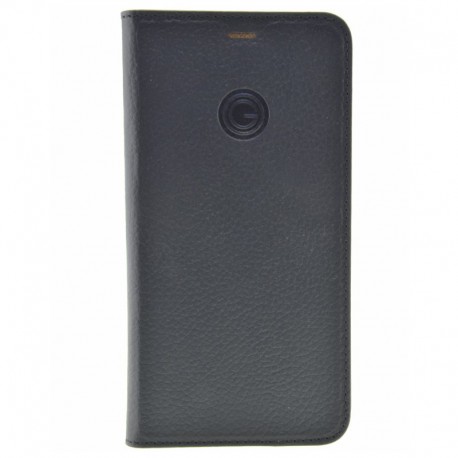 Etui cuir Mike Galeli MARC Series Apple iPhone XS MAX Noir