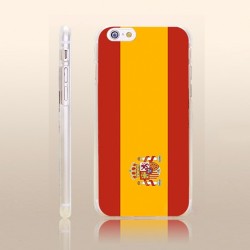 Coque rigide drapeau ESPAGNE Apple iPhone 6/6S Plus