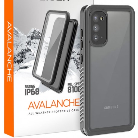 Coque rigide Eiger AVALANCHE Samsung Galaxy S20 Plus/S20 5G Plus Noir