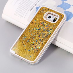 Coque Pailletée Quicksand Star Samsung Galaxy S6
