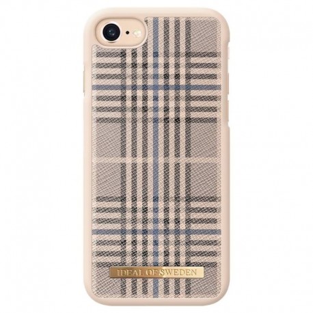 Coque rigide iDeal of Sweden Oxford Series Apple iPhone 7/8/6S/6/SE 2020 Beige