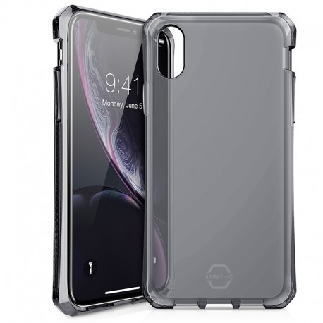 Coque souple ITSKINS Spectrum Clear Apple iPhone XR Noir