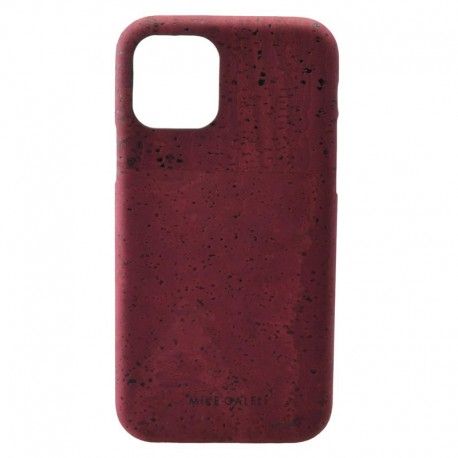 Coque rigide Mike Galeli LEVI CORK BIO Series Apple iPhone 12/12 PRO Bordeau