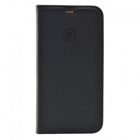 Etui cuir Mike Galeli MARC Series Apple iPhone 12 Mini Noir