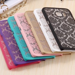 Coque rigide DAMASK FLORA Samsung Galaxy S7 Edge