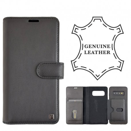 Uunique – Galaxy S10 Etui 2in1 Wallet Noir