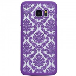 Coque rigide DAMASK FLORA Samsung Galaxy S7 Edge