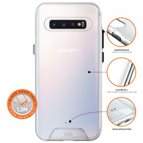 Eiger – Galaxy S10 Plus Coque rigide GLACIER