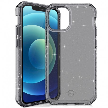 Coque rigide ITSKINS HYBRID SPARK Apple iPhone 12 Mini Noir