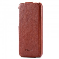 Etui flip vertical Vintage Apple iPhone 5/5S/SE