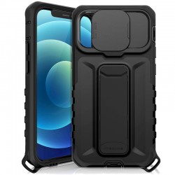 Coque antichoc ITSKINS SLIDELOCK STAND Apple iPhone 12 PRO MAX