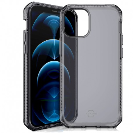 Coque souple ITSKINS Spectrum Clear Apple iPhone 12 PRO MAX Noir