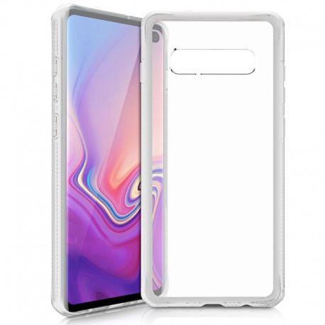 Coque rigide ITSKINS HYBRID FROST Samsung Galaxy S10 Plus Clair (Transparente)