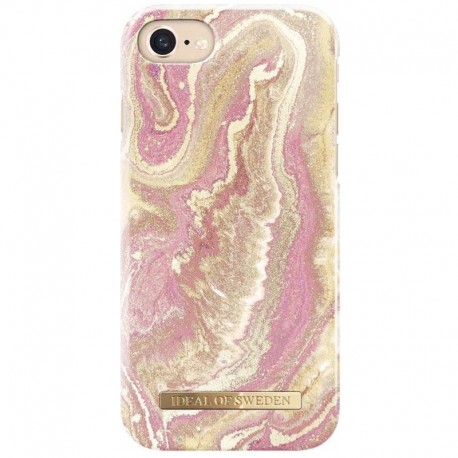iDeal of Sweden – iPhone SE 2020/8/7/6S/6 Coque Golden Blush Marble