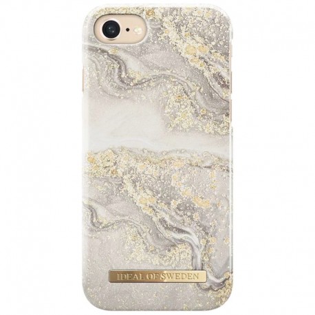 iDeal of Sweden – iPhone SE 2020/8/7/6S/6 Coque Sparkle Greige Marble