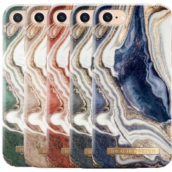 Coque rigide iDeal of Sweden Golden Marble Series Apple iPhone 7/8/6S/6/SE 2020