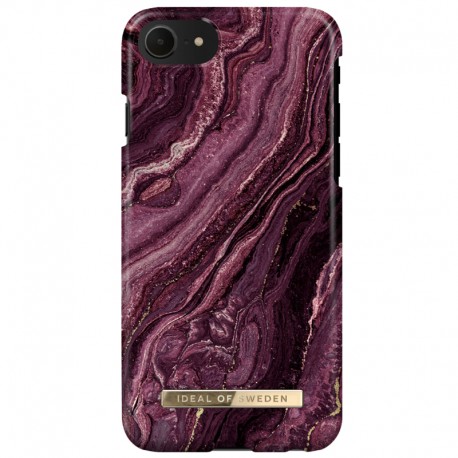 iDeal of Sweden – iPhone SE 2020/8/7/6S/6 Coque Golden Plum Marble