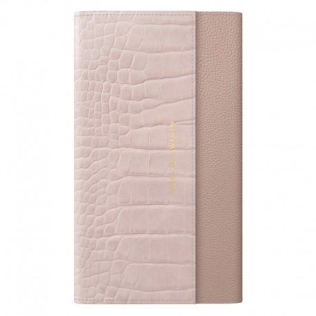 Etui iDeal of Sweden Croco Signature Clutch Apple iPhone 7/8/6S/6/SE 2020 Rose (Misty Rose)