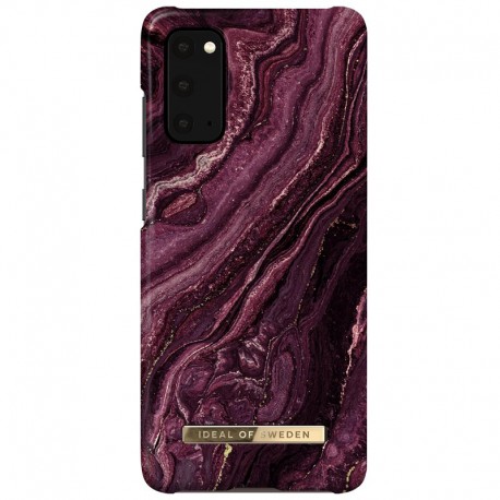 iDeal of Sweden – Galaxy S20 / Galaxy S20 5G Coque Golden Plum Marble