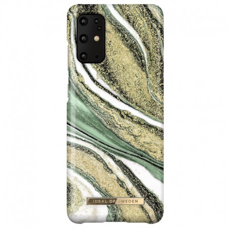 Coque rigide iDeal of Sweden Cosmic Swirl Samsung Galaxy S20 (5G) Plus Vert