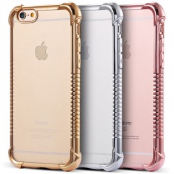 Coque silicone gel PLATING FRAME Apple iPhone 6/6S
