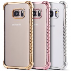 Coque silicone gel PLATING FRAME Samsung Galaxy S7