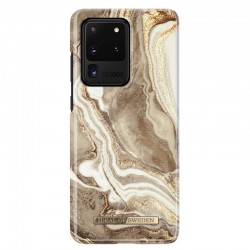 Coque rigide iDeal of Sweden Golden Marble Series Samsung Galaxy S20 Ultra 5G