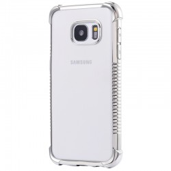 Coque silicone gel PLATING FRAME Samsung Galaxy S7 Edge