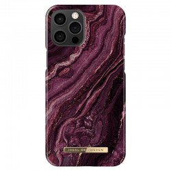iDeal of Sweden - iPhone 12 PRO MAX Coque Golden Plum Marble