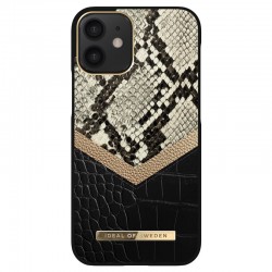 iDeal of Sweden - iPhone 12 Mini Coque Midnight Python