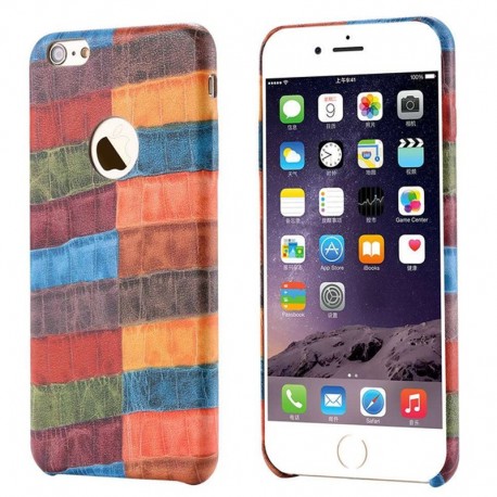 Coque CROCO GRAIN Series Apple iPhone 6/6s Plus Multicouleur