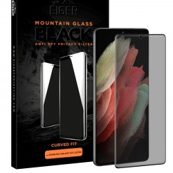 Protection écran verre trempé Eiger 3D GLASS PRIVACY Samsung Galaxy S21 Ultra 5G