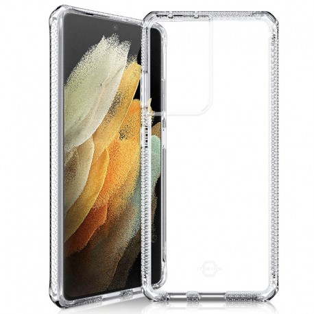 Coque souple ITSKINS Spectrum Clear Samsung Galaxy S21 Ultra 5G Clair