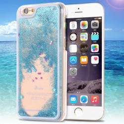 Coque Pailletée Quicksand Star Apple iPhone 6/6S Plus
