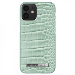 iDeal of Sweden - iPhone 12 Mini Coque Mint Croco