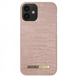 iDeal of Sweden - iPhone 12 Mini Coque Rose Croco
