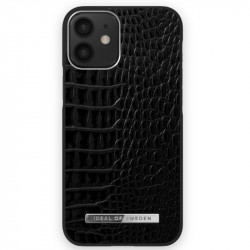 iDeal of Sweden - iPhone 12 Mini Coque Neo Noir Croco