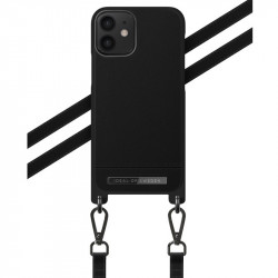 iDeal of Sweden - iPhone 12 Mini Coque Onyx Black bandoulière