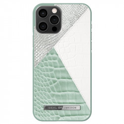 iDeal of Sweden - iPhone 12 / iPhone 12 PRO Coque Palladian Mint Snake