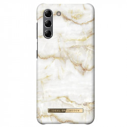 iDeal of Sweden - Galaxy S21 5G Coque rigide Golden Pearl Marble
