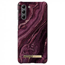 iDeal of Sweden - Galaxy S21 5G Coque rigide Golden Plum Marble
