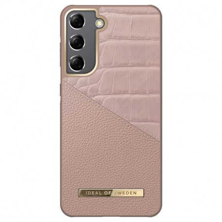 iDeal of Sweden - Galaxy S21 5G Coque rigide Rose Smoke Croco