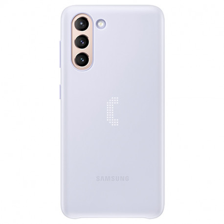 Coque rigide Samsung Smart LED EF-KG991 Samsung Galaxy S21 5G Violet