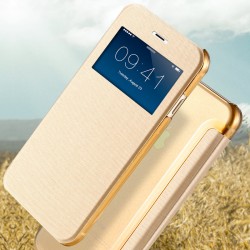 Étui folio ultra-fin à fenêtre Apple iPhone 7